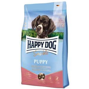 Happy Dog Sensible Puppy Łosoś i Ziemniak 4kg