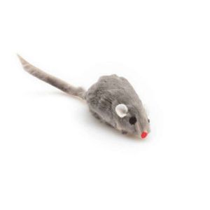 Myszka z króliczego futerka 7cm