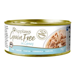 Applaws Grain Free Tuna Fillet in Gravy 70g