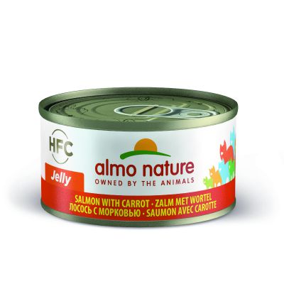 almo nature HFC Jelly łosoś z marchewką 70g