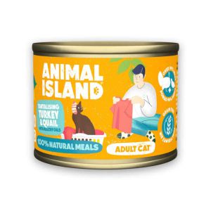 Animal Island Cat indyk przepiórka 200g