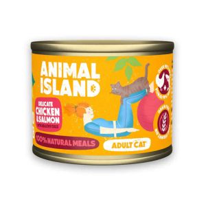Animal Island Cat kurczak łosoś 200g