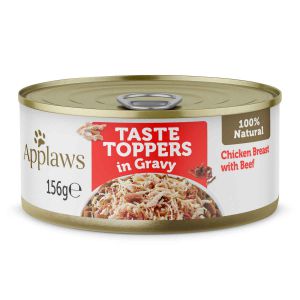 Applaws Chicken Breast with Beef in Gravy 156g
