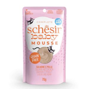 Schesir Baby Salmon And Chicken in mousse 70g