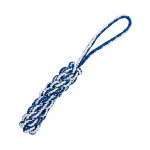 Rope shawl 33cm blue