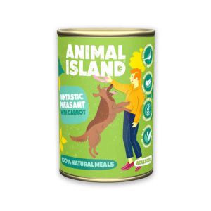 Animal Island Dog bażant marchew 400g