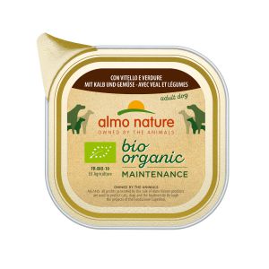 almo nature bio organic cielęcina z warzywami 100g