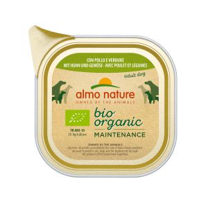 almo nature bio organic kurczak z warzywami 100g