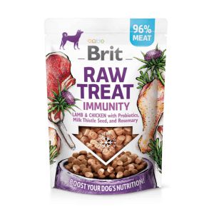 Brit Raw Treat Dog Immunity Jagnięcina i Kurczak 40g