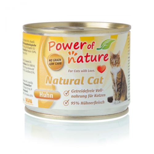 Power of nature Natural Cat kurczak 200g