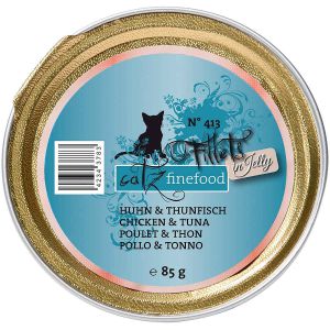 catz finefood Fillets N413 chicken & tuna in jelly 85g