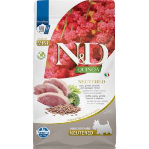 Farmina N&D Quinoa Mini Neutered Kaczka 2,5kg