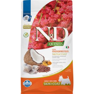 Farmina N&D Quinoa Mini Skin & Coat Śledź 2,5kg