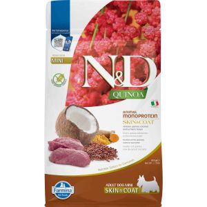 Farmina N&D Quinoa Mini Skin & Coat Venison 800g