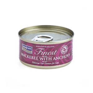 FISH4CATS Mackerel With Anchovy 70g