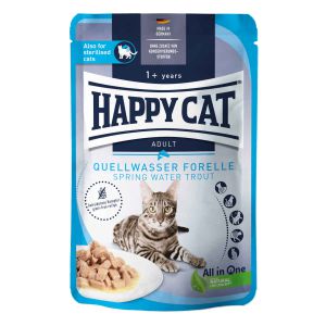 Happy Cat Culinary Quellwasser-Forelle Pstrąg w sosie 85g