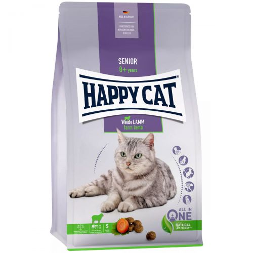 Happy Cat Senior Weide-Lamm Jagnięcina 4kg