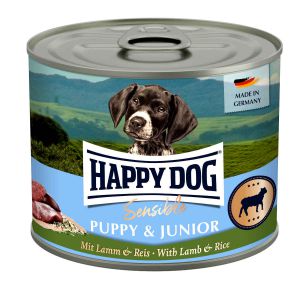 Happy Dog Sensible Puppy & Junior Jagnięcina i Ryż 200g
