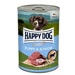 Happy Dog Sensible Puppy & Junior Jagnięcina i Ryż 400g