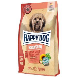 Happy Dog NaturCroq Mini Łosoś i Ryż 4kg
