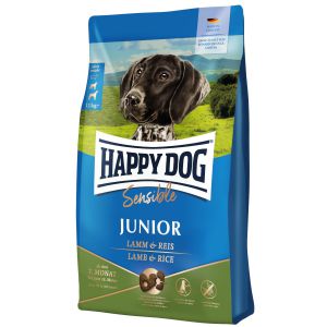 Happy Dog Sensible Junior Jagnięcina z Ryżem 4kg