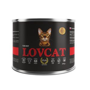 Lovcat Pure Wołowina 200g