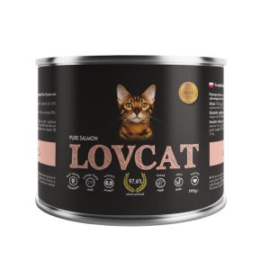 Lovcat Pure Łosoś 190g