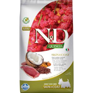 Farmina N&D Quinoa Mini Skin & Coat Kaczka 2,5kg