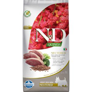Farmina N&D Quinoa Neutered Mini Kaczka i Brokuły 7kg