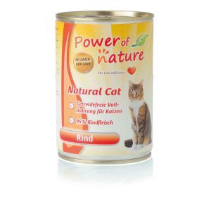 Power of nature Natural Cat wołowina 400g