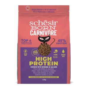 Schesir Carnivore Chicken with herring & salmon 1,25Kg