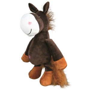Plush horse with sound 32cm