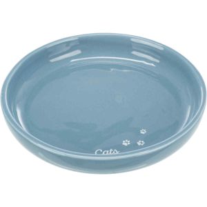Porcelain bowl Cats for short breeds XL blue
